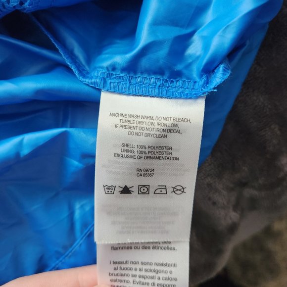 Columbia  Blue Rain Jacket Size Medium Mens - Picture 4 of 4